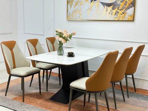 Bộ Bàn Ăn IL 6 Ghế Spot Cải-BBA46