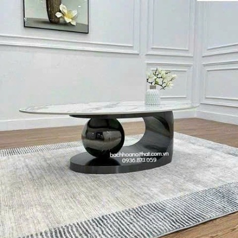 BÀN TRÀ SOFA HIỆN ĐẠI CHÂN INOX - BT148