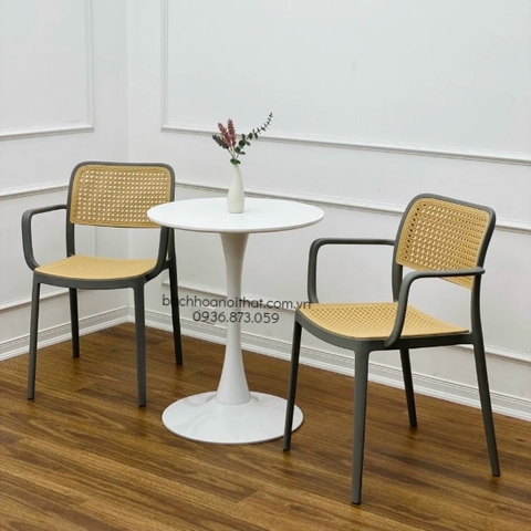 GHẾ NHỰA ĐÚC CAFE GIÁ RẺ - GND30