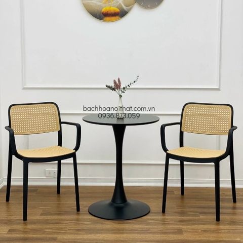 GHẾ NHỰA ĐÚC CAFE GIÁ RẺ - GND30