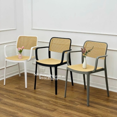 GHẾ NHỰA ĐÚC CAFE GIÁ RẺ - GND30