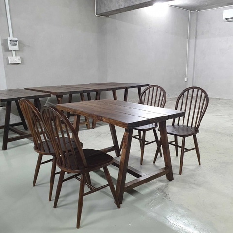 BÀN GỖ PHONG CÁCH VINTAGE