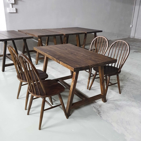 BÀN GỖ PHONG CÁCH VINTAGE