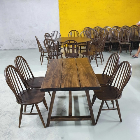 BÀN GỖ PHONG CÁCH VINTAGE