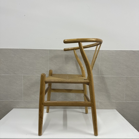 GHẾ GỖ ASH WISHBONE ĐAN DÂY - GAG16
