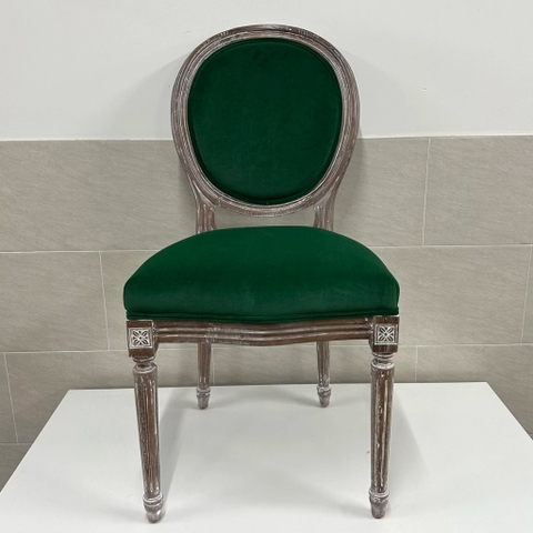 GHẾ GỖ CỔ ĐIỂN LOUIS KHÔNG TAY - GAG18