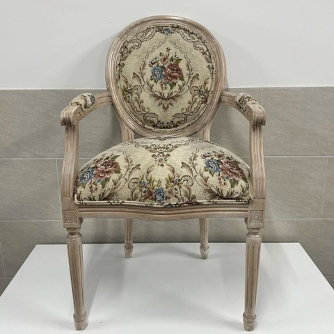 GHẾ LOUIS CỔ ĐIỂN CÓ TAY - GAG12