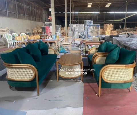 GHẾ SOFA TỰA MÂY HEATHERFIELD ĐƠN - SFG38