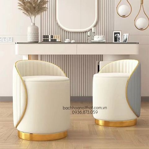 GHẾ ĐÔN BÀN TRANG ĐIỂM - D1