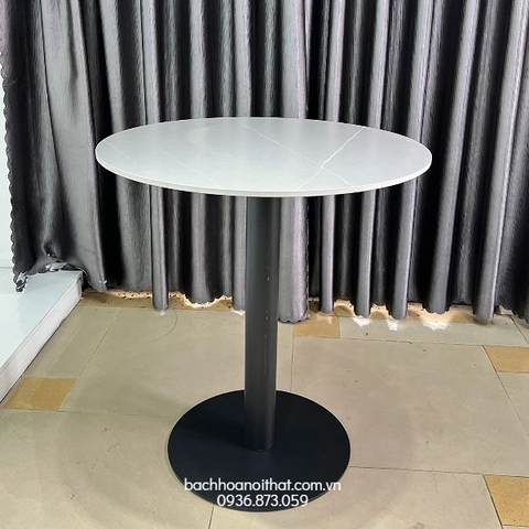 BÀN CAFE TRÒN 60CM MẶT ĐÁ GIÁ RẺ - BCF87