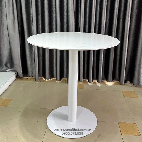 BÀN CAFE TRÒN 60CM MẶT ĐÁ GIÁ RẺ - BCF87
