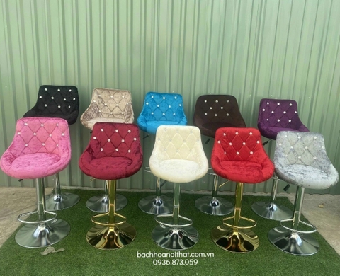 GHẾ BAR CAFE NHẬP KHẨU CHÂN MẠ - BAR11