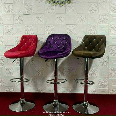 GHẾ BAR CAFE NHẬP KHẨU CHÂN MẠ - BAR11