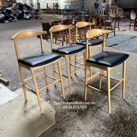 GHẾ BULL BAR GỖ ASH - BAR23