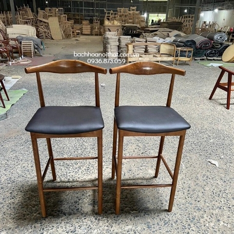 GHẾ BULL BAR GỖ ASH - BAR23