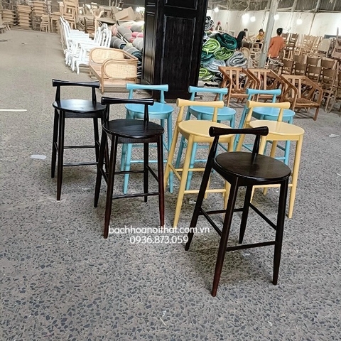 GHẾ BAR TRÒN TỰA THẤP - BAR26