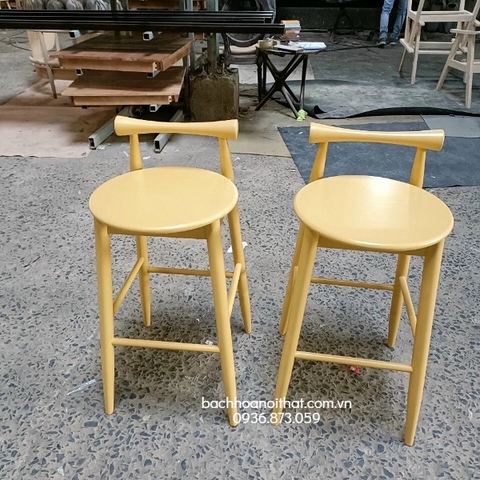 GHẾ BAR TRÒN TỰA THẤP - BAR26