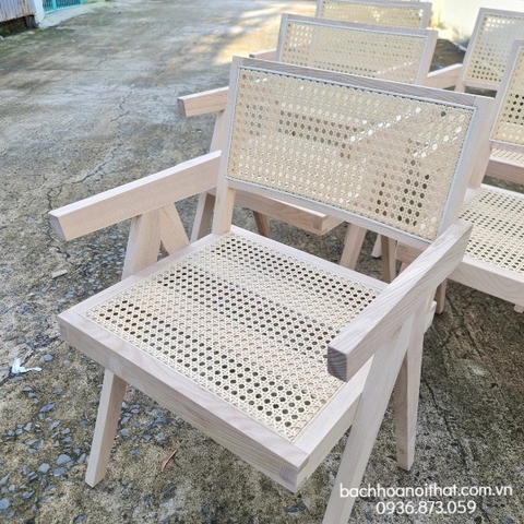 GHẾ VLEG CÓ TAY ĐAN MÂY - GAG41