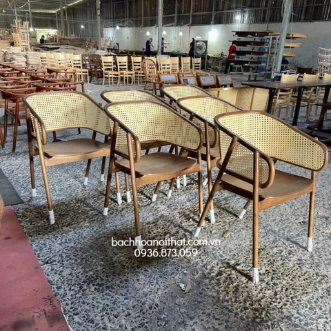 GHẾ GỖ CASEY ARM CHAIR - GAG60