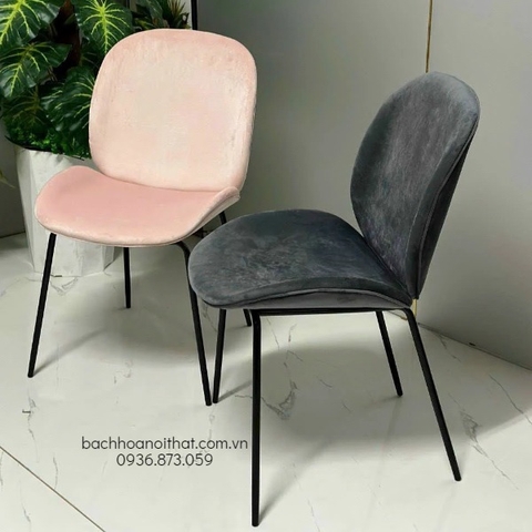 GHẾ GUBI BEATLE CHÂN ĐEN - GAN12