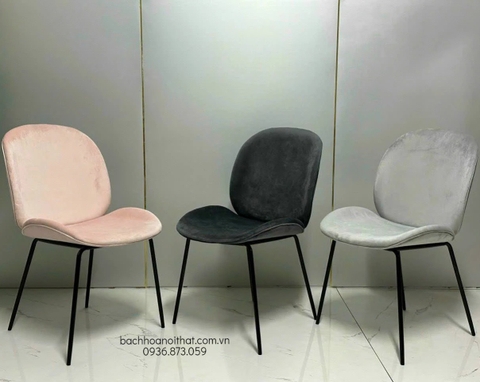 GHẾ GUBI BEATLE CHÂN ĐEN - GAN12