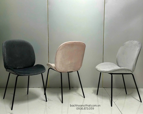 GHẾ GUBI BEATLE CHÂN ĐEN - GAN12