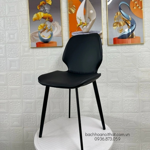 GHẾ NORDIC BỌC DA CHÂN SẮT - ST03