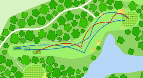Hố dogleg là gì? Chiến thuật chơi khi gặp địa hình này