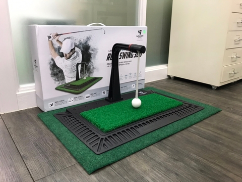 Đánh giá thảm tập golf Real swing 300