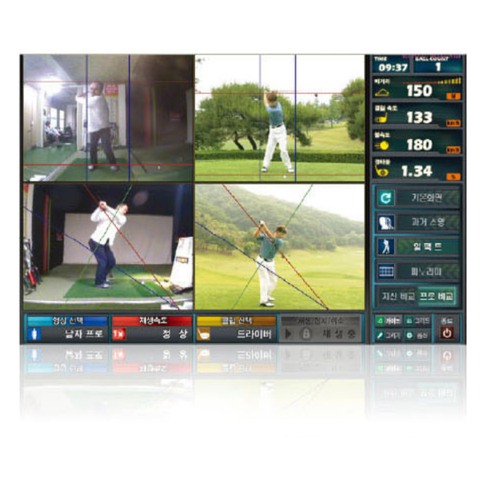 Máy phân tích kỹ thuật golf Dr. Swing SP-2000