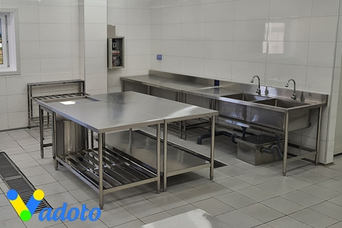 Những tiêu chuẩn cho khu bếp ăn trường mầm non