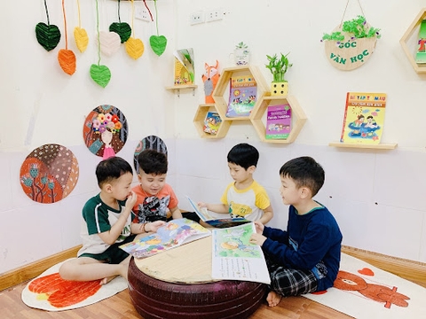 15+ Ý tưởng thiết kế góc học tập cho trẻ mầm non đẹp và sáng tạo nhất 2026