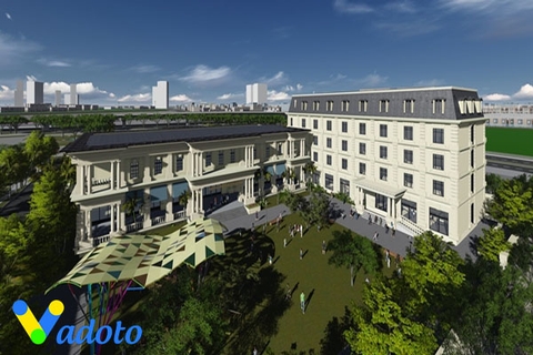 Lắp đặt bảng dạy học - Bảng dạy học tại trường Tiểu học Archimedes, Hà Nội