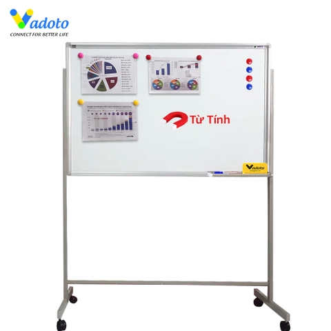Bảng Từ Trắng Di Động Chân Đẩy Vadoto EcoTech (VDT310-E3)