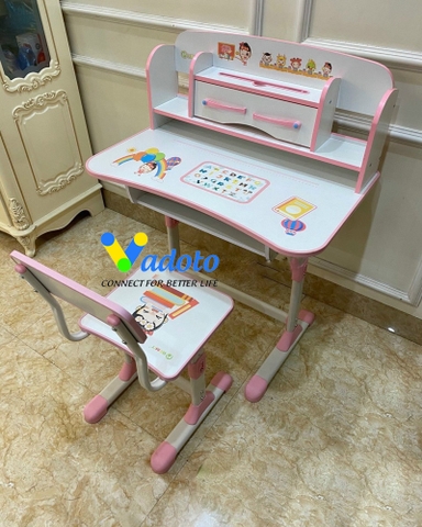 Bàn Ghế Học Sinh Thông Minh VDTM01 Chống Gù Chống Cận Cho Trẻ Em 