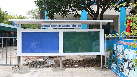 Bảng thông báo đẹp – Trường THPT Xa La