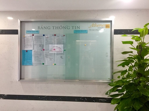 Bảng thông tin chung cư Athena Complex Xuân Phương