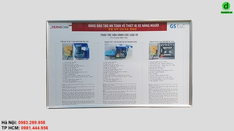 Decal bảng từ trắng