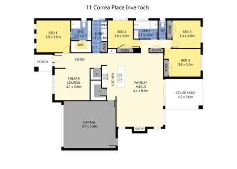 Floor Plan 2D
