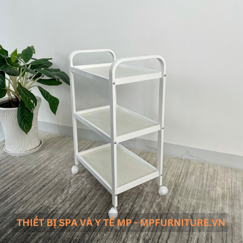 KỆ ĐẨY SPA 3 TẦNG
