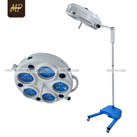 đèn mổ 5 bóng di động