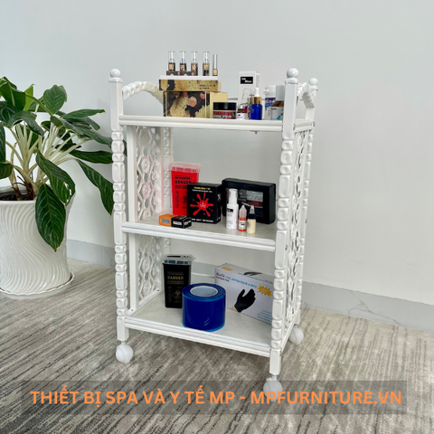 Xe đẩy dụng cụ spa