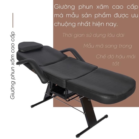 Giường phun xăm cao cấp