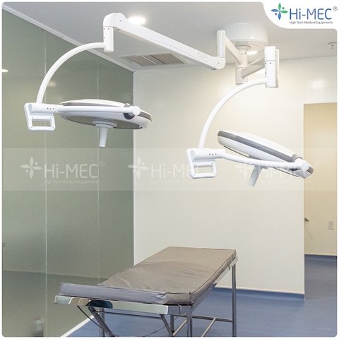 Đèn phẫu thuật treo trần 2 nhánh