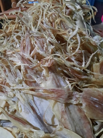 Râu Mực - Đầu Mực Khô