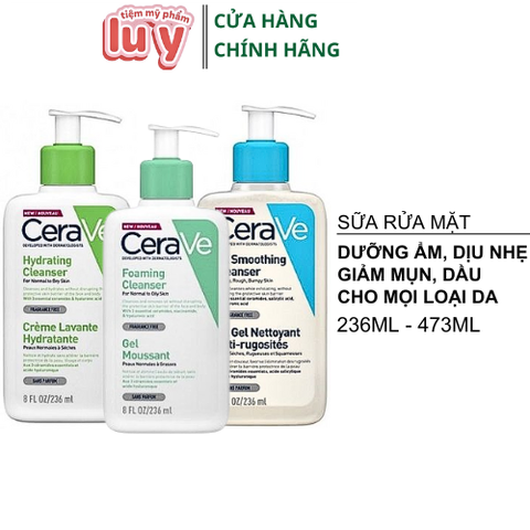 Sữa Rửa Mặt Cerave Foaming Facial Cleanser