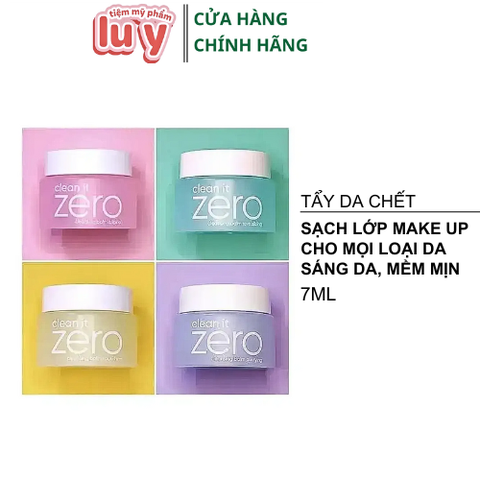 Sáp Tẩy Trang Zero Mini 7ML