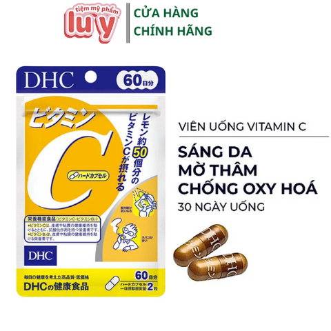 Viên uống DHC Vitamin C 60 ngày 120v