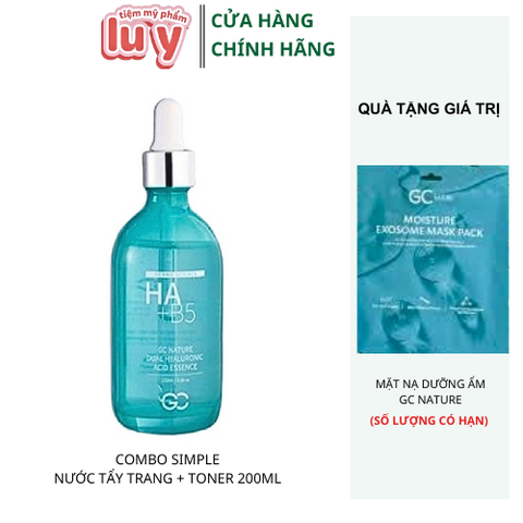 Serum Vitamin B5 + HA GC Nature Dual Hyaluronic Acid Essence 100ml