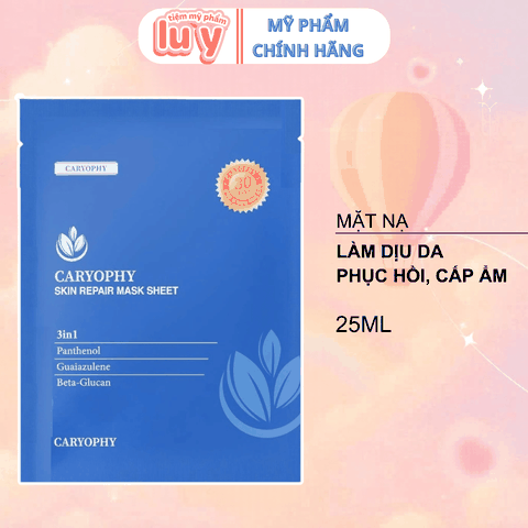 Mặt Nạ Phục Hồi Da Caryophy Skin Repair Mask Sheet 25g